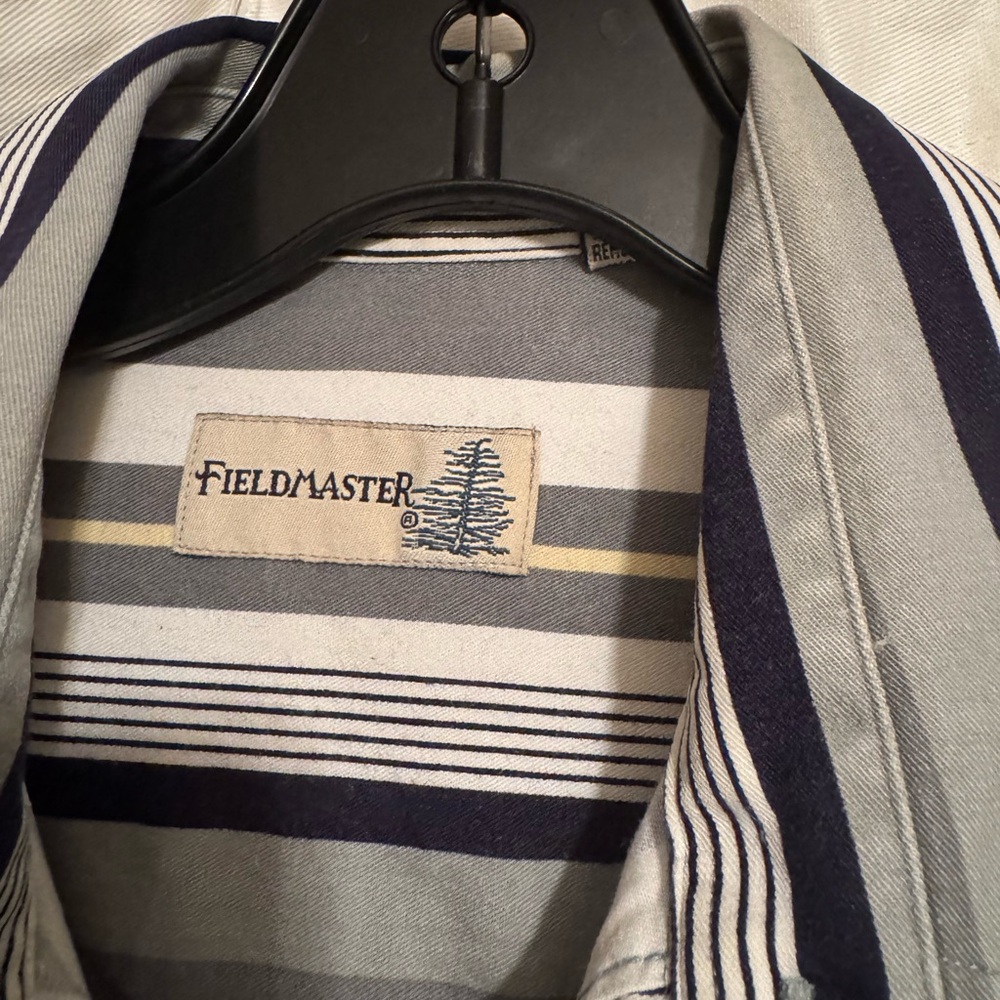 Stylish Striped Button Down Shirt - image 2